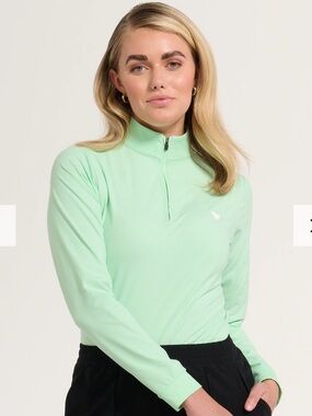 Bard Birdie
VELOCITY QUARTERZIP - GREEN ASH
WOMEN'S VELOCITY QUARTERZIP